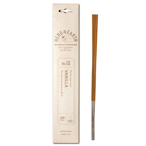 Herb & Earth Bamboo Natural Incense Sticks - Hello World Modern Mercantile