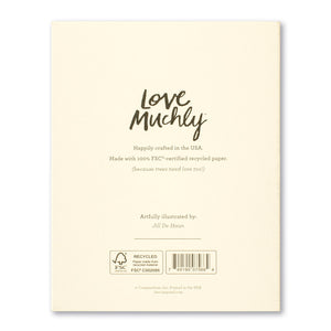 Encouragement Greeting Card - See Your Way Through The Dark Back