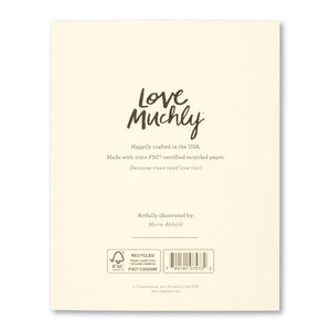 Friendship Greeting Card - Those People Searching for Sasquatch Have Got It Easy. Back