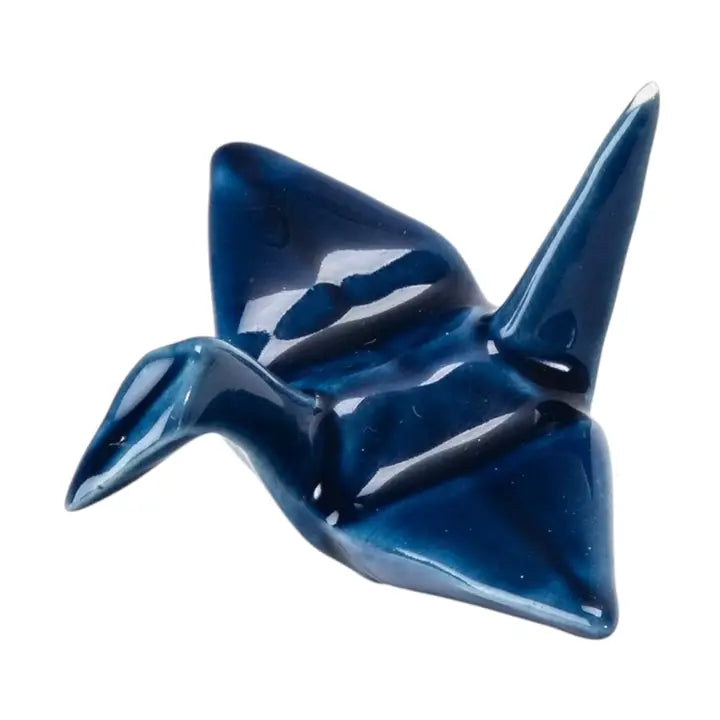 Origami Crane Porcelain Chopsticks Rest - Hello World Modern Mercantile