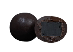 Gourmet Dark Sea Salt Chocolate Covered Black Licorice