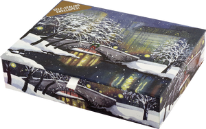 Snowfall in the Park Deluxe Boxed Holiday Cards