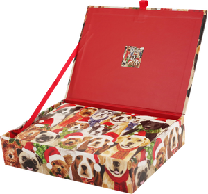 Deck the Dogs Deluxe Boxed Holiday Cards
