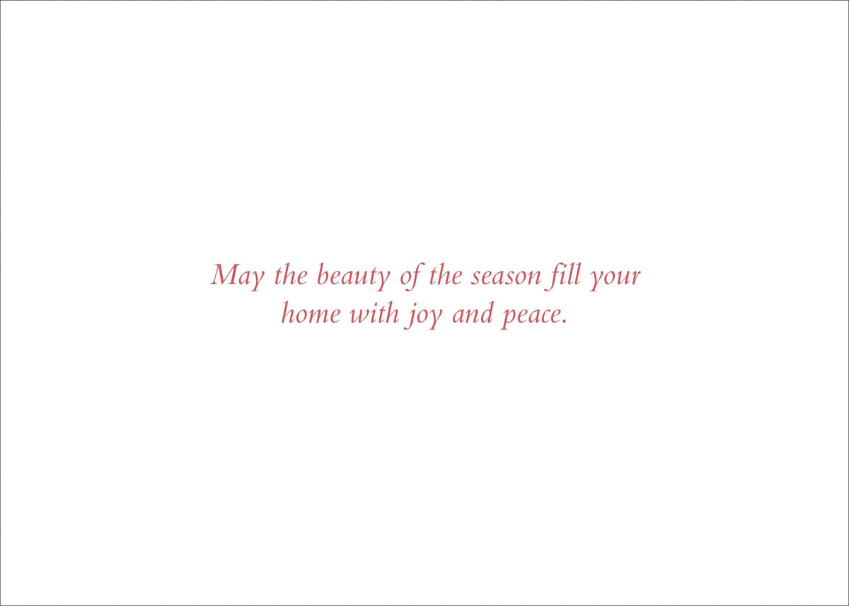 Cardinals in Winter Deluxe Box Holiday Cards