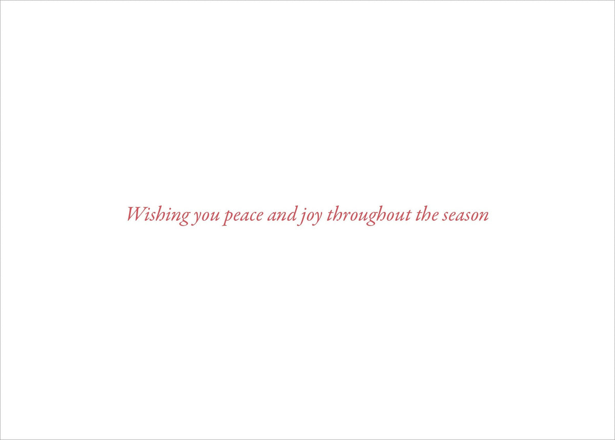 Wreath of Peace Deluxe Box Holiday Cards