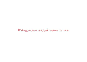 Wreath of Peace Deluxe Box Holiday Cards
