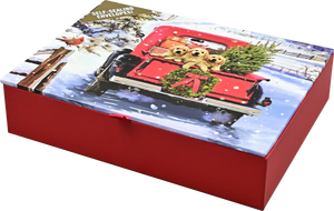Bringing Home the Tree Deluxe Boxed Holiday Cards