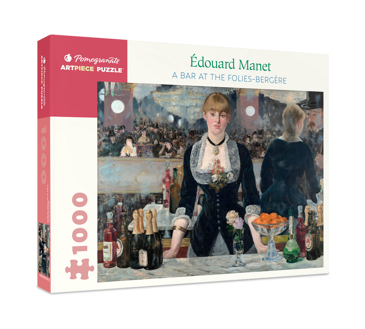 Édouard Manet: A Bar at the Folies-Bergere 1000-Piece Jigsaw Puzzle Front