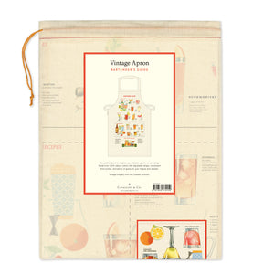 Vintage-Style Apron - Bartender's Guide - Hello World Modern Mercantile
