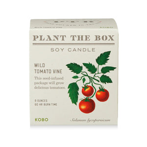 Wild Tomato Vine - Pure Soy Candle Plant The Box - Hello World Modern Mercantile