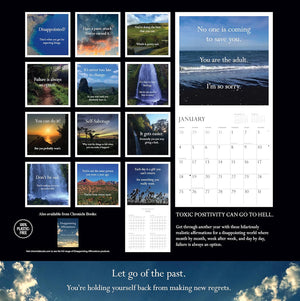 2026 Wall Calendar: Disappointing Affirmations