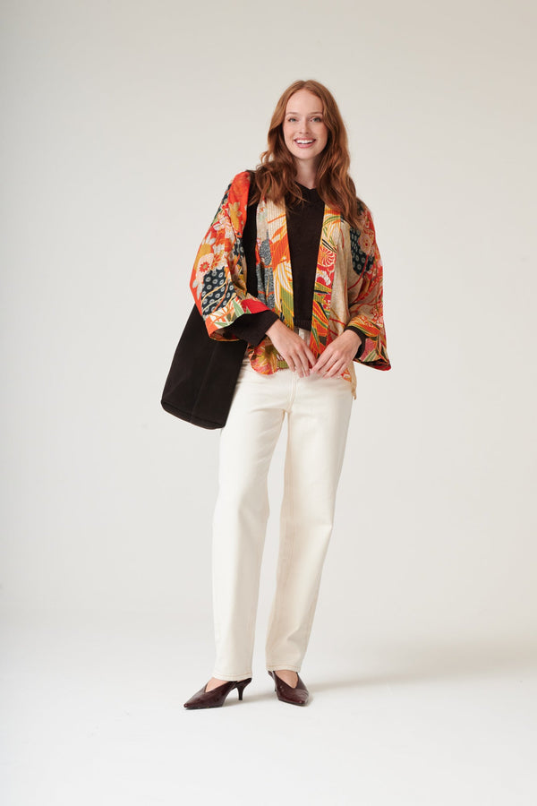 Fans Scarlet Kimono
