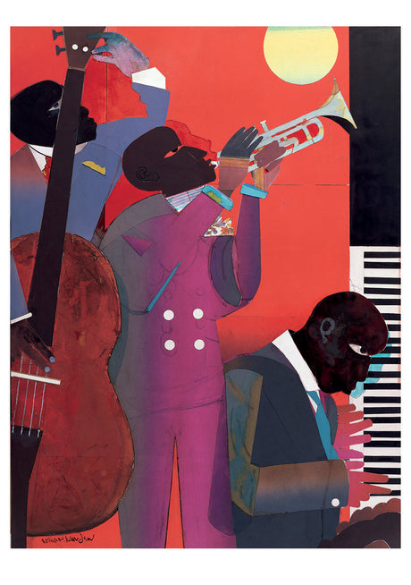 Romare Bearden: Up at Minton's Birthday Card