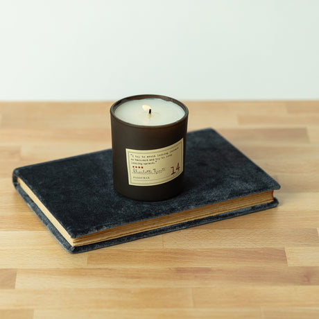 Library 6 oz Candle - Charlotte Bronte (Rosewood, Peony, Patchouli)