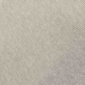 Organic Ruffle Baby Bloomer - Grey Pinstripe Detail
