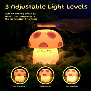 Ambient Rechargeable Mushroom Lamp
