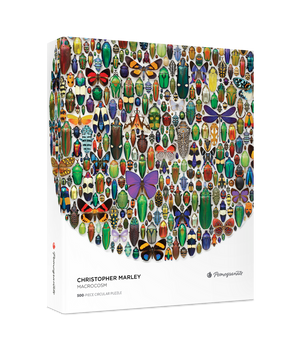 Christopher Marley: Macrocosm 500-Piece Circular Jigsaw Puzzle Front