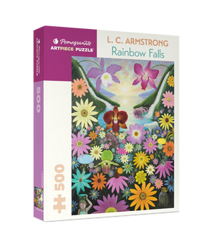 L. C. Armstrong: Rainbow Falls 500-Piece Jigsaw Puzzle Front