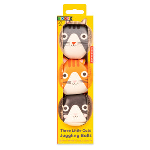 Kidoki Three Little Cats Weighted Juggling Balls Box Front