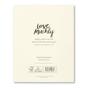Birthday Greeting Card - A Birthday Meditation Back