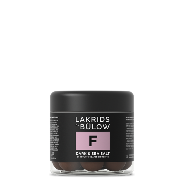 Gourmet Dark Sea Salt Chocolate Covered Black Licorice