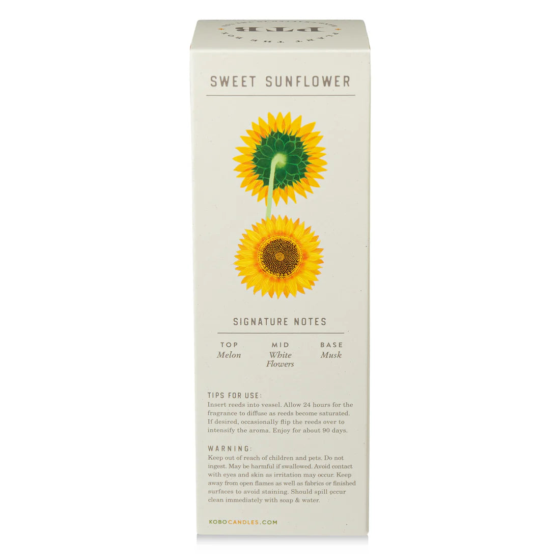 Sweet Sunflower - Plant The Box Scented Reed Diffuser