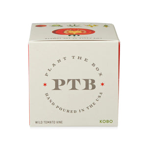 Wild Tomato Vine - Pure Soy Candle Plant The Box - Hello World Modern Mercantile