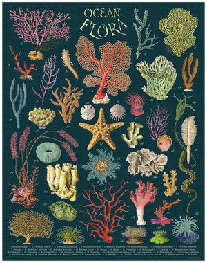 1000-Piece Vintage-Style Puzzle – Ocean Floor