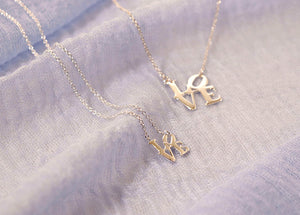 Philly LOVE Sign Pendant Necklace - Hello World Modern Mercantile