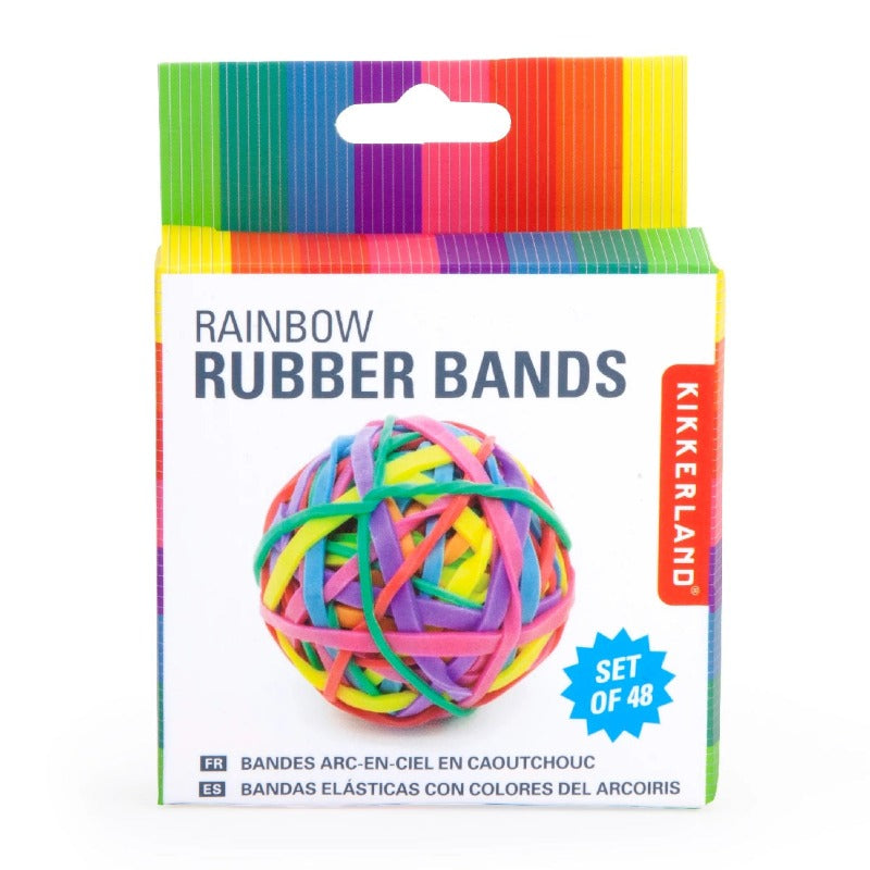 Rainbow Rubberbands Boxed