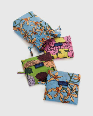 Standard Baggu Set of 3 - Garden Flowers