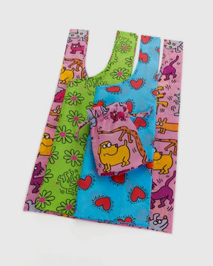 Standard Baggu Set of 3 - Keith Haring Detail