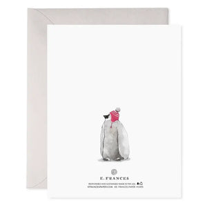 Fa La La Penguins Christmas Card