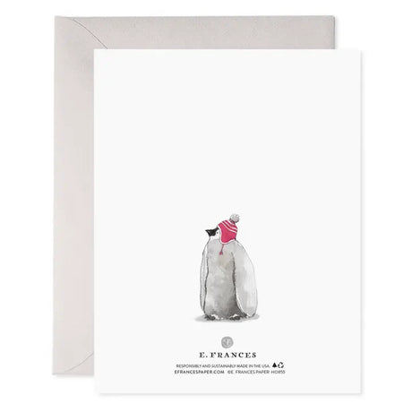 Fa La La Penguins Christmas Card