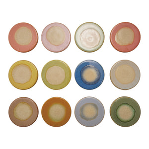 Pastel Stoneware Agate Inspired Trivet Coaster - Hello World Modern Mercantile