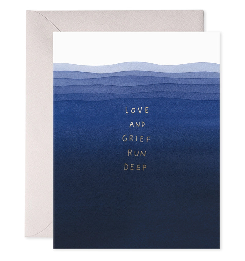 Love & Grief Watercolor Sympathy Card