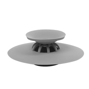 FLEX Drain Plug and Hair Catcher Grey 3D View