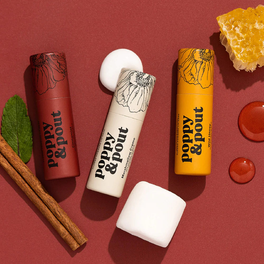 Lip Balm Trio Gift Set - Warm & Toasty