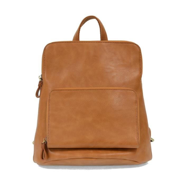 Hazelnut - Vegan Leather Mini Julia Backpack