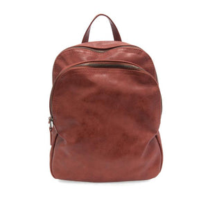 Vegan Leather Soft Top-Grain Frankie Small Backpack