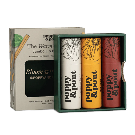 Lip Balm Trio Gift Set - Warm & Toasty