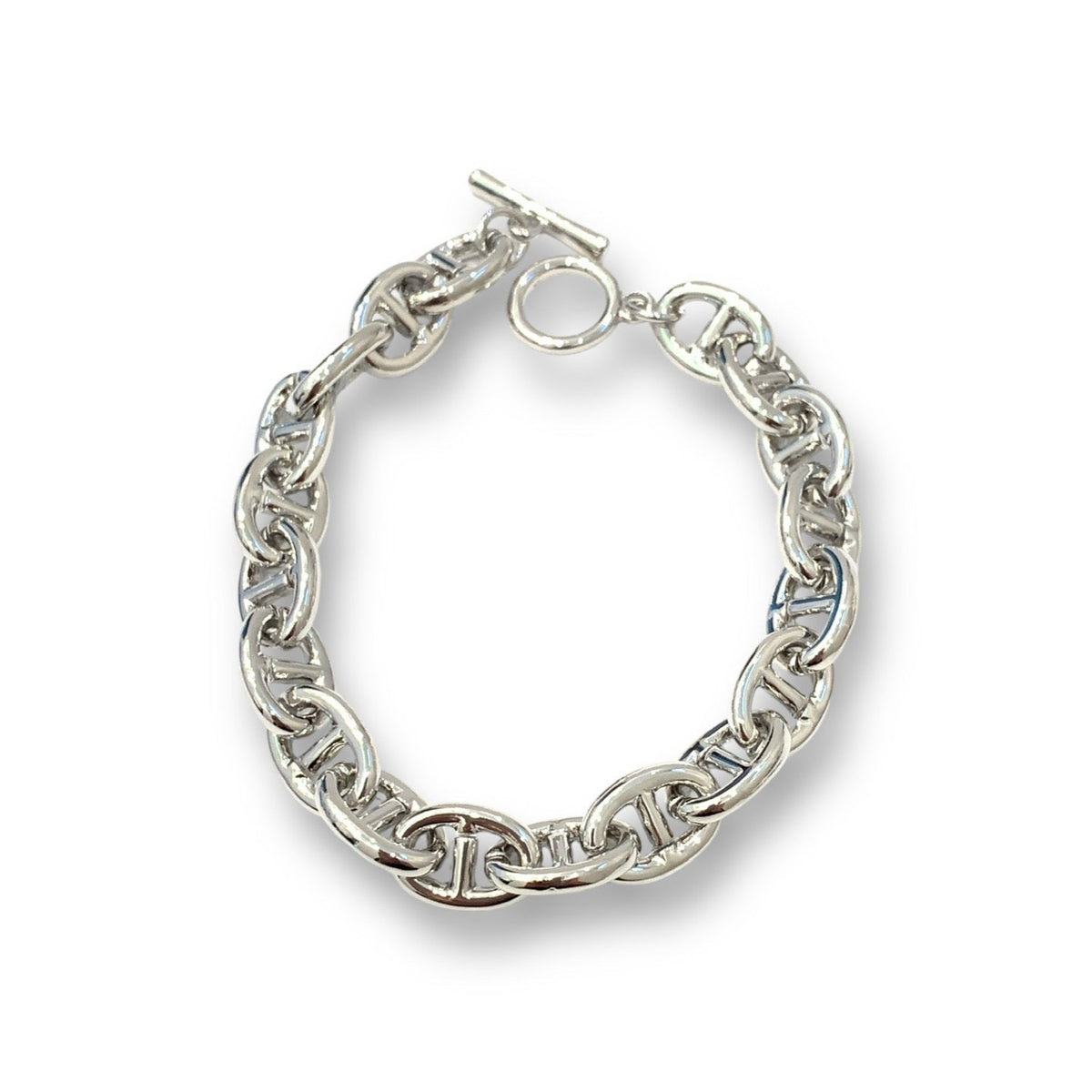 Chunky Mariner Link Chain Bracelet - Hello World Modern Mercantile