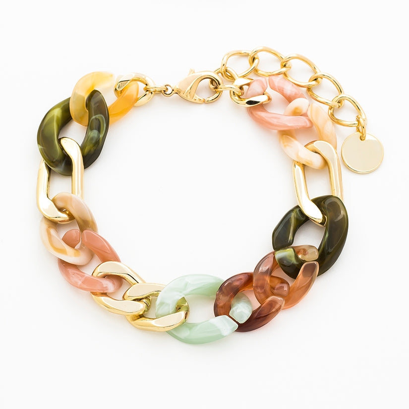 Sunset Chain Link Bracelet