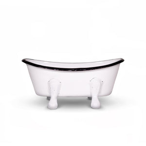 White - Farmhouse Bathtub Soap Dish