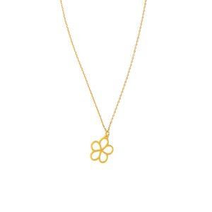 Gold - Daisy Pendant Necklace - Hello World Modern Mercantile