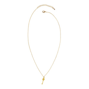 Dainty Key Charm Necklace