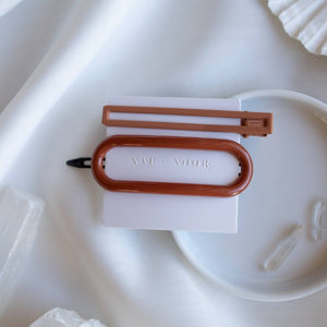 Orange — BYRON Hair Clip Set