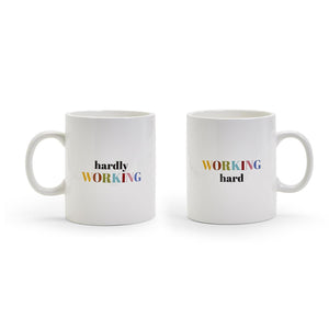 Working Hard, Hardly Working Gift Mug & Socks
