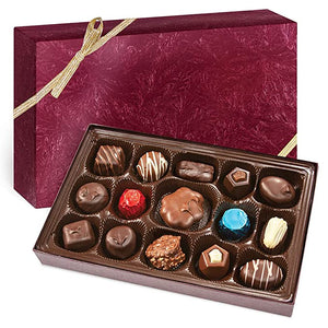 Milk & Dark Chocolate in Floral Gift Box - Hello World Modern Mercantile