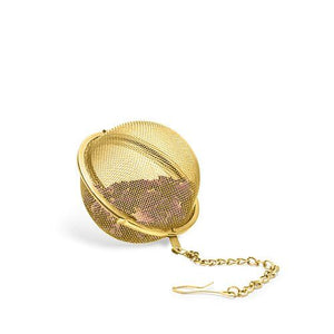 Gold Gilded Tea Infuser Ball